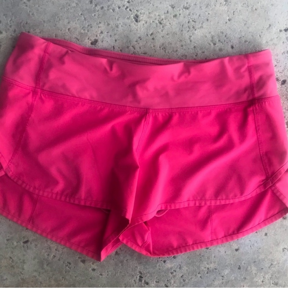 Women's Pink Athletic Shorts